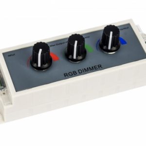 RGB LED Stripes Analog Dimmer 12 oder 24V 9A DC | bigE