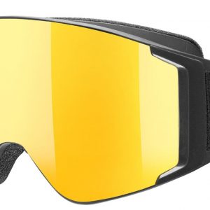 uvex g.gl 3000 Take Off Skibrille Brillenträger (2130 black matt, mirror gold/clear/rose (S2/S3)) | Sportolino