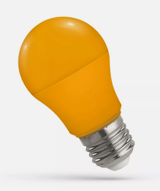 E27 LED Leuchtmittel ORANGE 4,9Watt | jungeslicht.de