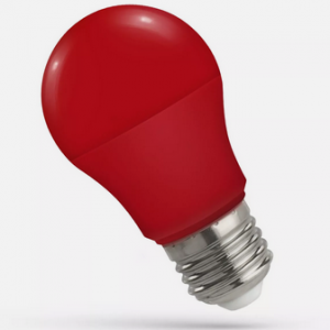 E27 LED Leuchtmittel ROT 4,9Watt | jungeslicht.de