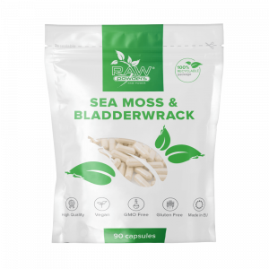 Sea Moss 250mg & Bladderwrack 250mg Capsules 90 Vegetarian Kapseln | rawpowders.de