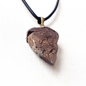 Sternenschmuck Meteorit Anhänger Scheibe | Mondland