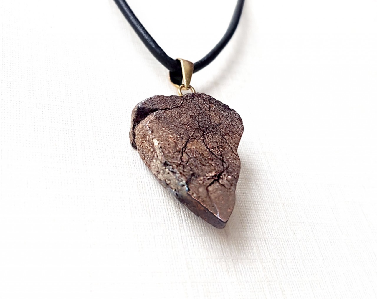 Sternenschmuck Meteorit Anhänger Scheibe | Mondland