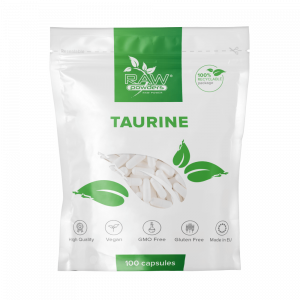 Taurin 500 mg 100 Kapseln | rawpowders.de