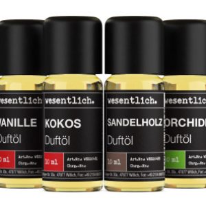 Geborgen – 8 ausgewählte Duftöle im Set | wesentlich Drogeriemarkt