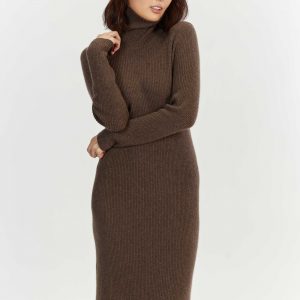 RIPPSTRICK KLEID | GOBI Cashmere