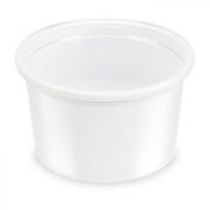 Dressingbecher Feinkostbecher weiß PP 30 ml mit O 46 mm 50 Stk. | Verpackungsteam