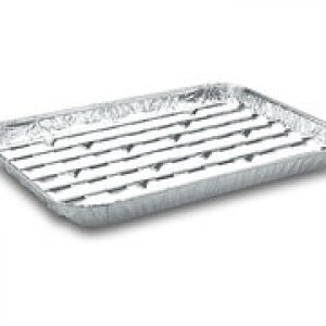 Alu-Grillpfannen Grillschalen BBQ, 34.4 x 22.4cm, mehrfach verwendbar, 50 Stk. | Verpackungsteam