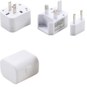 Reisestecker Steckdosenadapter 3-tlg. | inba arbeitsschutz