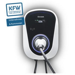 ‘Entratek Wallbox Power Dot Pro 2 (KfW 442) 11 kW 7,5 m & App’ | Entratek Shop
