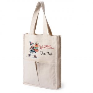 Einkaufstasche mit Namen Frohe Weihnachten | Graz Design