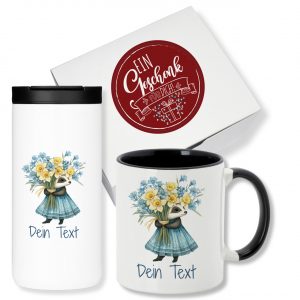 Kaffeebecher & Tasse mit Dachs | Graz Design