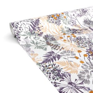 Klebefolie Möbelfolie selbstklebende Folie Dekofolie matt 0,45x2m PVC-frei Floral Blumen Rosa | tischschutz