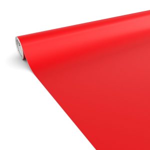 Klebefolie Möbelfolie selbstklebende Folie Dekofolie matt 0,45x2m PVC-frei Uni Rot Matt | tischschutz
