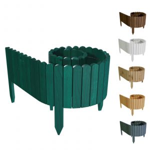 Beeteinfassung rollboarder aus Holz – Höhe 20 cm | Gartentorschliesser