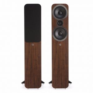 Q Acoustics 3050i -B-WARE, Paarpreis, Standlautsprecher (nussbaum) | Hidden Audio DE