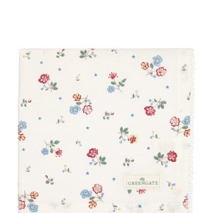 Adelena Stoffserviette mit Spitze white | Geliebtes Zuhause DE