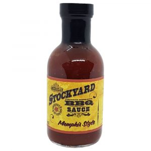 25,43 €/l American Stockyard Memphis Style Grillsauce – Süß, rauchig & würzig, 350 ml | usa-food