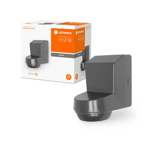 LEDVANCE SENSOR WALL BEWEGUNGS-UND LICHTSENSOR 360GRAD schwarz | LEDVANCE