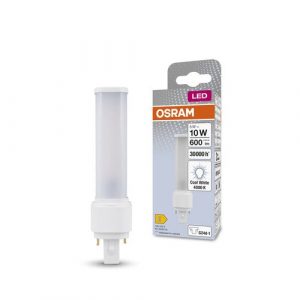 OSRAM DULUX LED-Lampe D10 EM, 5W, 600lm, 4000K , Kaltweiß | LEDVANCE