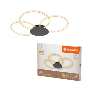 LEDVANCE DECOR Aura Ceiling Deckenleuchte, 21W, 3000K, 2200lm, Click DIM | LEDVANCE