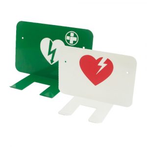 Wandhalterung universal für Lifepak CR2 weiß | Sanicare Versandapotheke