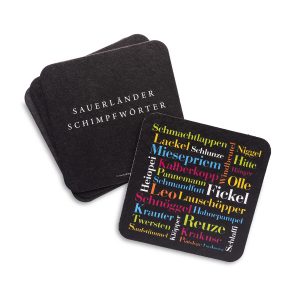 Bierdeckel Sauerländer Schimpfwörter – Untersetzer | Deine Wörter