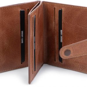 Solo Pelle Slim Wallet aus echtem Leder Platz für über 20 Karten Slimwallet Kartenetui Geldbörse für Männer und Damen | DealClub