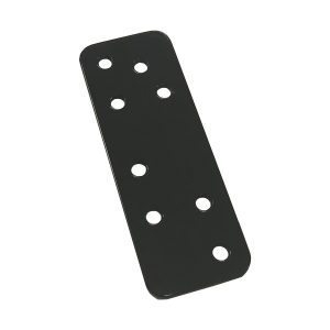 Universalmontageplatte 55x150x4 anthrazit mit Bohrungen für GTS180/170 Camelion | Gartentorschliesser