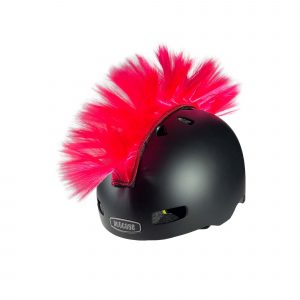 EGX Pink Mohawk | Pinker Irokesenkamm für Helme | Fahrradhelm DE