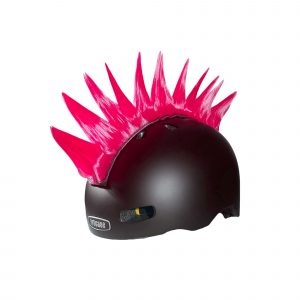 EGX Pink Spike | Rosa Irokesenkamm für Helme | Fahrradhelm DE
