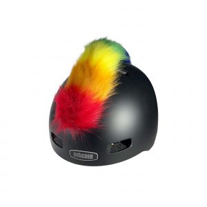 EGX Pink Mohawk | Pinker Irokesenkamm für Helme | Fahrradhelm DE