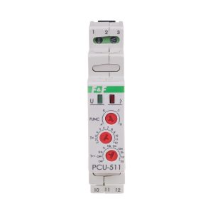F&F PCU-511 Zeitrelais 230V AC Multifunktion 1Wechsler | elotronics