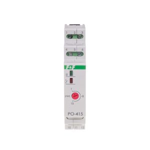 F&F PO-415-24V Zeitrelais 24V AC/DC mit verzögerten Impulsen 1Wechsler | elotronics