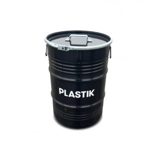 BinBin Handle Plastik Mülleimer 60 L mit Deckelgriff/Handgriff | Barrelkings.com