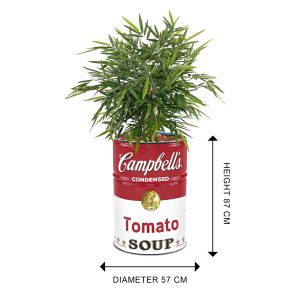 Campbell’s Soup Retro Industrial 200 L Pflanzgefäß | Barrelkings.com