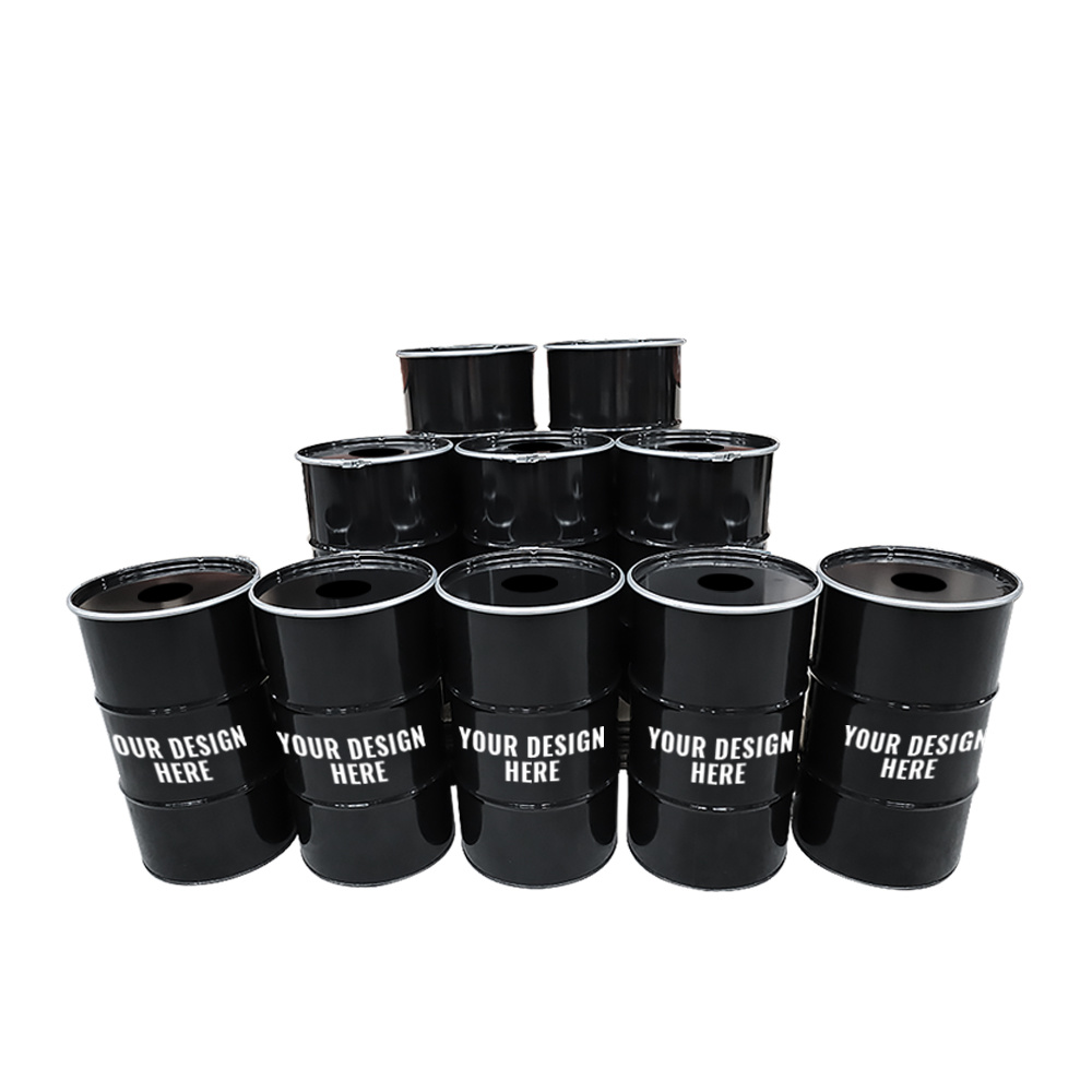 Kombiangebot: 10x BinBin 120 Liter Lochmülleim. Kostenloser Aufkleberer | Barrelkings.com