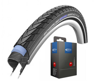 Schwalbe Reifen Marathon Plus schwarz Reflex 16" 20" 24" 26" 28" - 28“ | 28 x 1,75 | 47-622 / SV | Sclaverandventil | MSZweirad