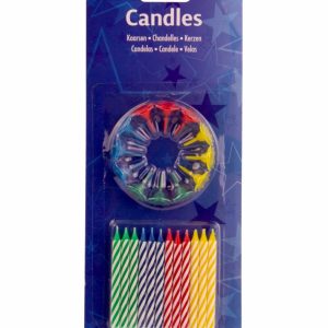 Geburtstagskerzen mit Halter 24 St. online kaufen | Karneval-Universe