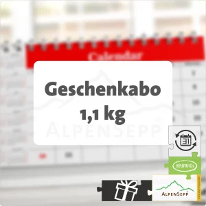 GESCHENK ABO 1,1 kg Käsevielfalt in Bergkäse + Schnittkäse | endet automatisch | abwechselnde, laktosefreie Käsevielfalt pro Lieferung | wähle L |