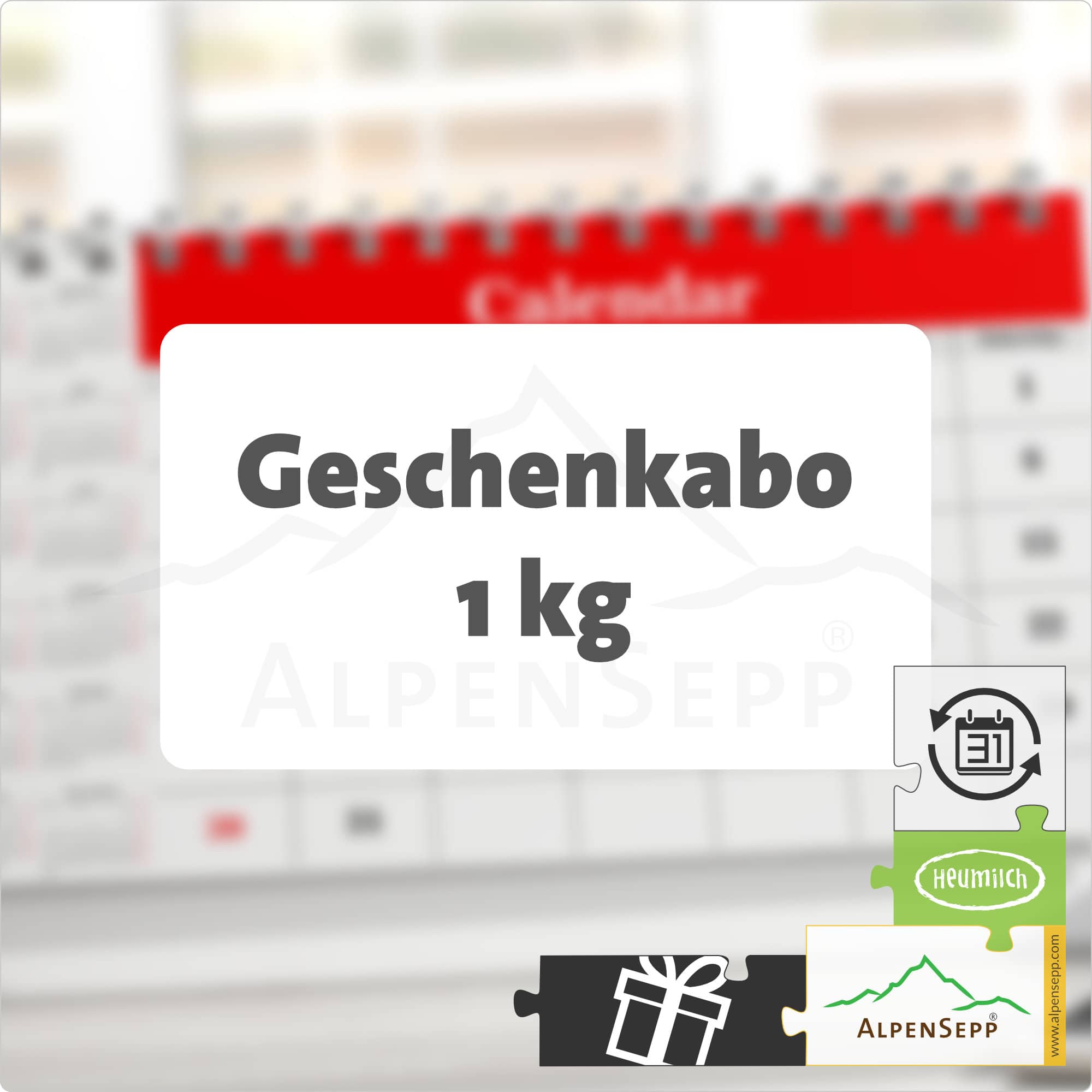 GESCHENKABO - 1 kg Käsevielfalt mit laktosefreiem Käse | endet automatisch | abwechselnde DELUXE Käsevielfalt pro Lieferung | wähle Lieferung und Lauf