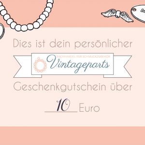 Geschenkgutschein über 10 Euro | vintageparts.eu