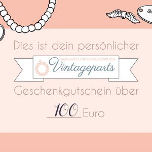 Geschenkgutschein über 100 Euro | vintageparts.eu