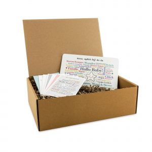 Geschenkbox “Hallo Baby” | Deine Wörter