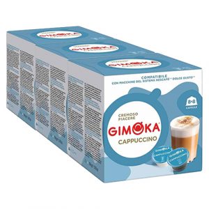 Gimoka – Cappuccino – 3x 16 Kapseln | Foodworld-XL