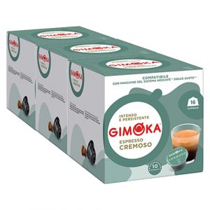 Gimoka – Espresso Cremoso – 3x 16 Kapseln | Foodworld-XL