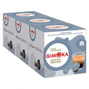 Gimoka – Espresso Deciso – 3x 16 Kapseln | Foodworld-XL