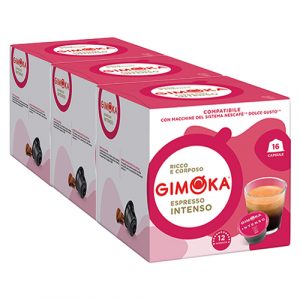 Gimoka – Espresso Intenso – 3x 16 Kapseln | Foodworld-XL