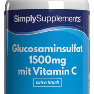 Glucosamin 1500mg mit Vitamin C – 360 Tabletten | SimplySupplements
