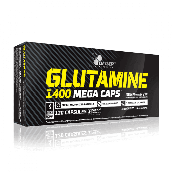 Olimp L-Glutamin Aminosäure 120 Mega Caps Antikatabol | bodyshop3000.de